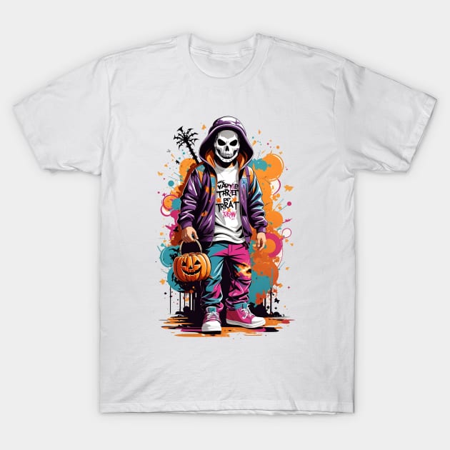 Skull Style T-Shirt by Omerico